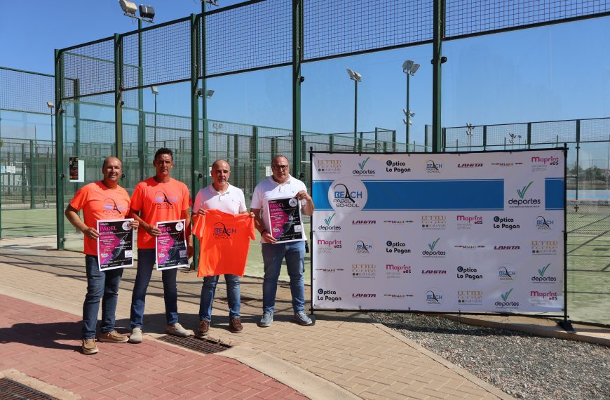 San Pedro del Pinatar acoge el I Torneo de Pádel en Fiestas Patronales organizado por Beach Padel School