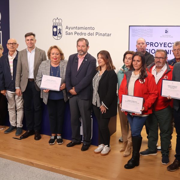 San Pedro del Pinatar financia proyectos sociosanitarios de siete asociaciones