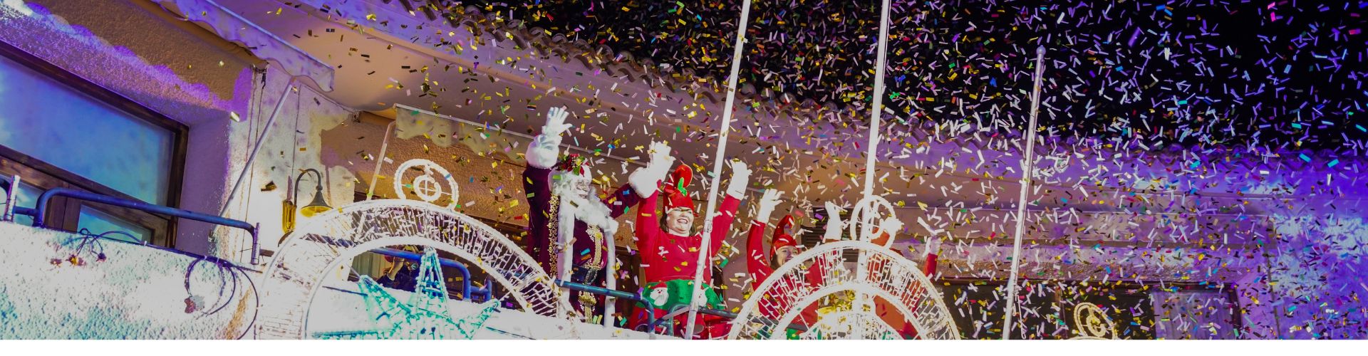 Papá Noel pasea la “Fantasía de Navidad” por San Pedro del Pinatar