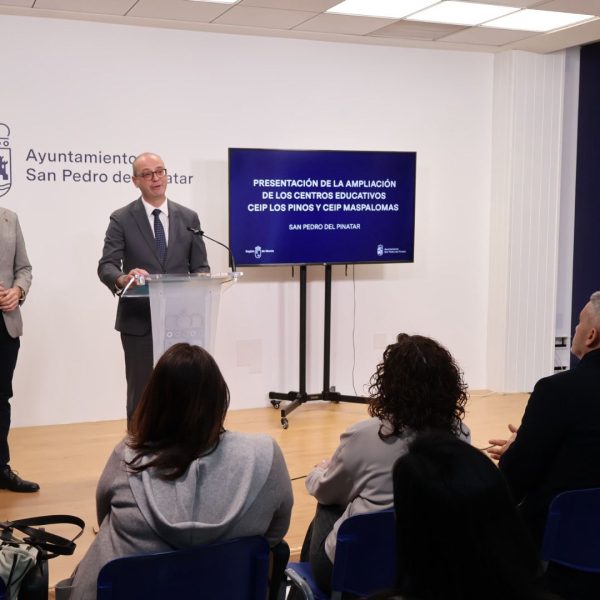 El Gobierno regional amplía los colegios Los Pinos y Maspalomas de San Pedro del Pinatar con una inversión de más de 2,5 millones