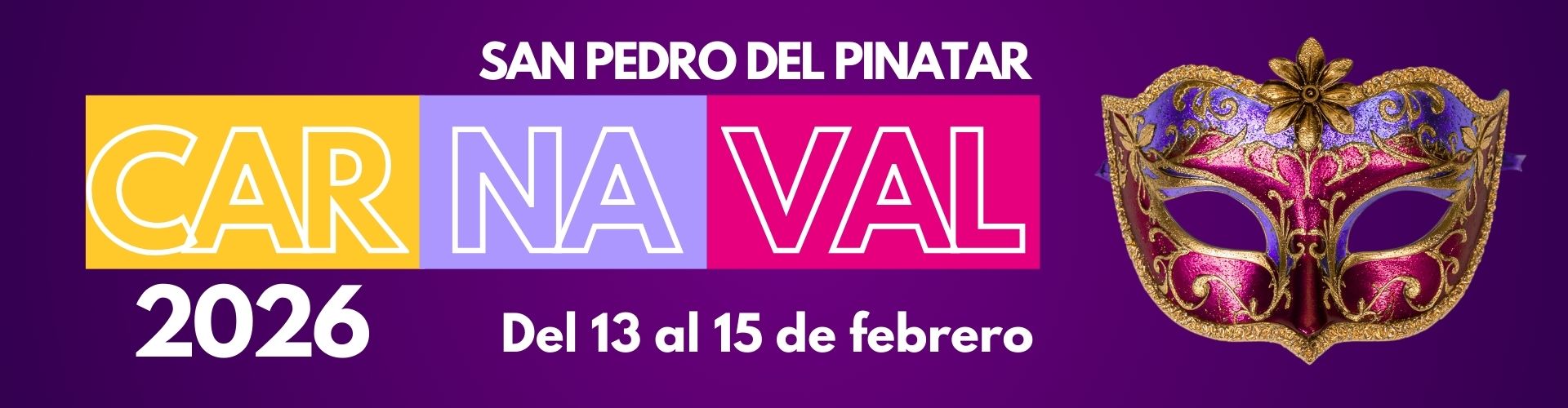San Pedro del Pinatar invita a disfrutar del carnaval del 13 al 15 de febrero