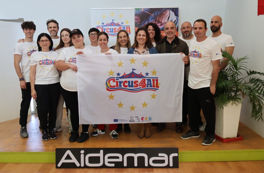Aidemar presenta su proyecto europeo inclusivo Circus4All