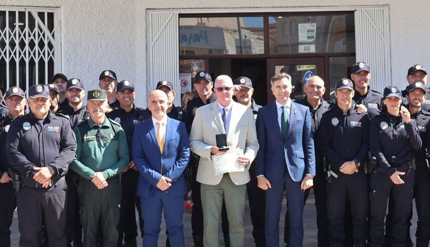San Pedro del Pinatar ensalza la vocación de servicio de su Policía Local en el día de San Patricio