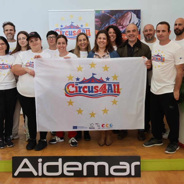 Aidemar presenta su proyecto europeo inclusivo Circus4All