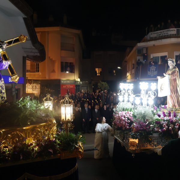 La Semana Santa de San Pedro del Pinatar vive el emotivo Encuentro del Jueves Santo