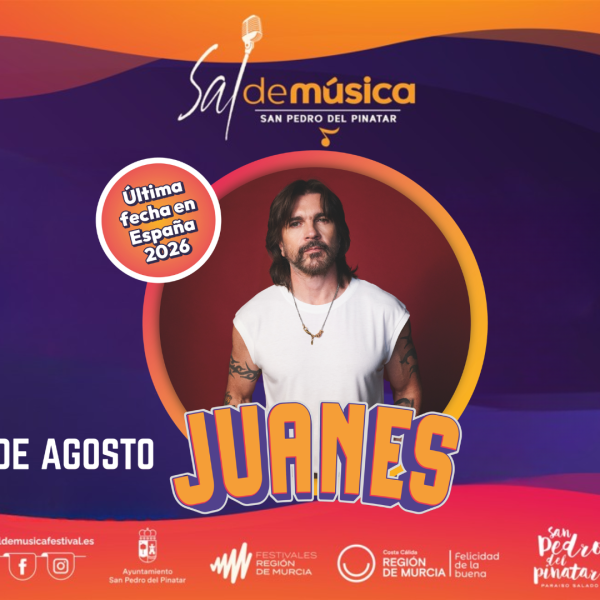 Juanes llega al Festival Sal de Música, su última fecha en España en 2026