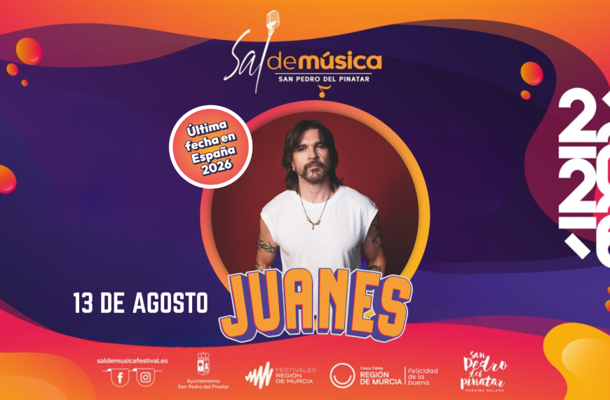 Juanes llega al Festival Sal de Música, su última fecha en España en 2026