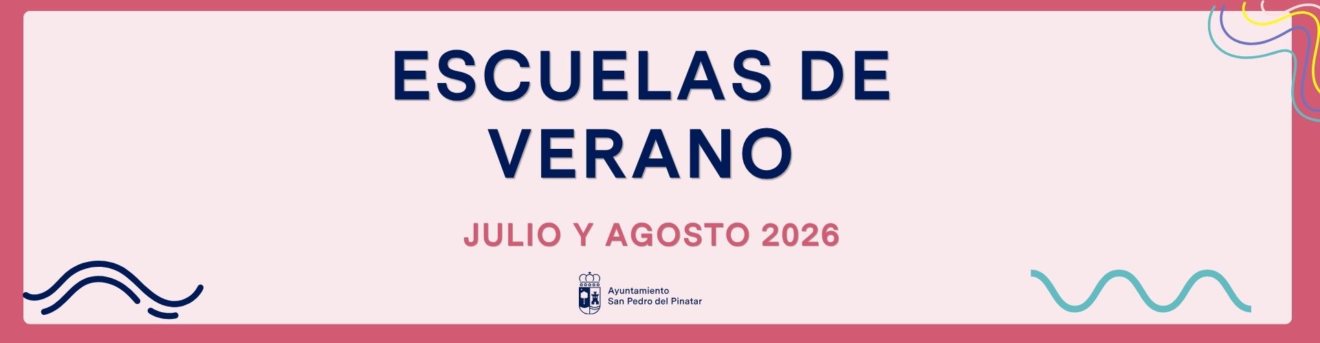 El Ayuntamiento de San Pedro del Pinatar ofrece 930 plazas en escuelas de verano 2026
