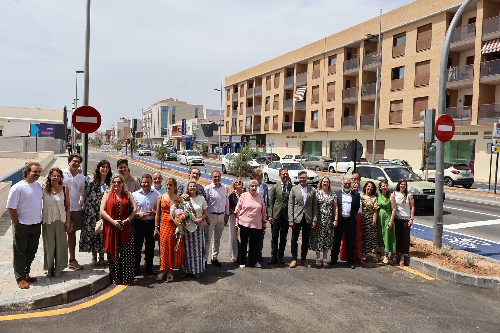 San Pedro del Pinatar culmina la regeneración urbana de la avenida Doctor Artero Guirao 
