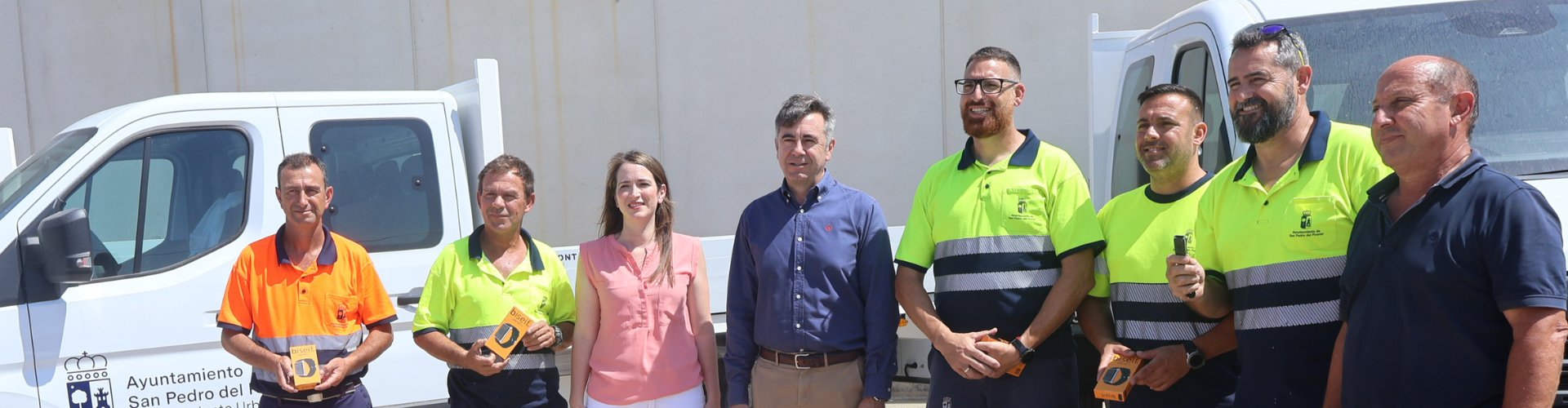 El Ayuntamiento de San Pedro del Pinatar renueva la flota del almacén municipal e incorpora medidas para reforzar la seguridad de los trabajadores  