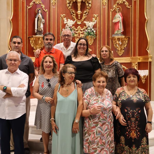 La Parroquia Virgen del Carmen acoge un emotivo encuentro literario en honor a la patrona de los pescadores 