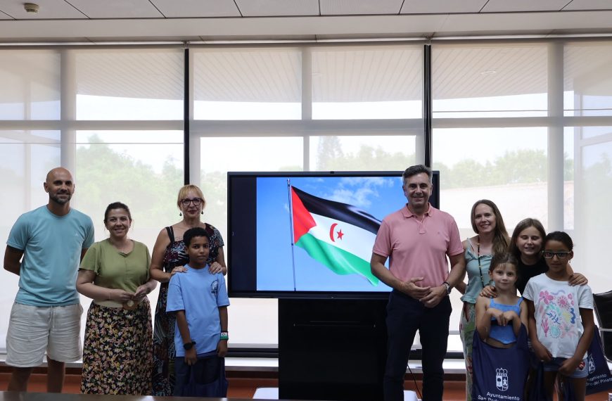 San Pedro del Pinatar da la bienvenida a los niños saharauis de “Vacaciones en Paz”