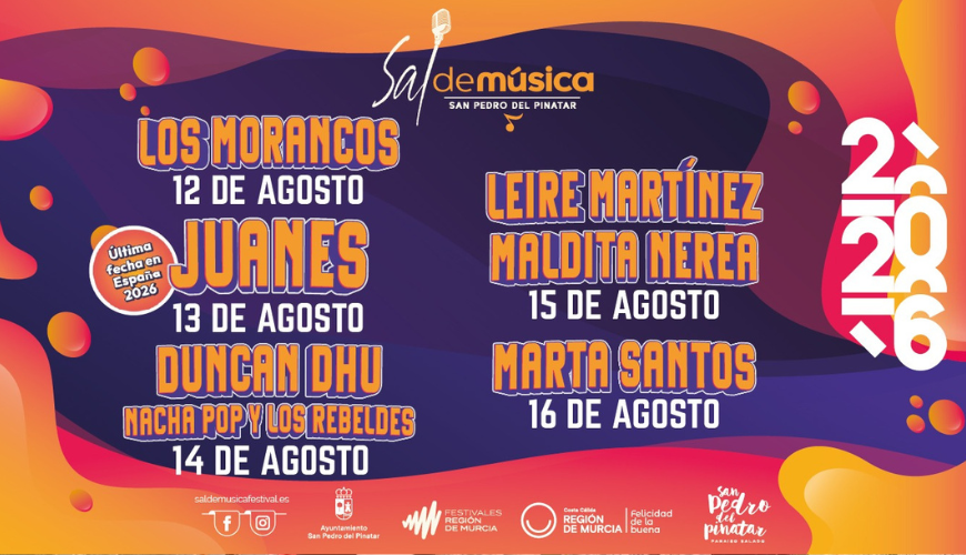 El Festival Sal de Música celebra su quinta edición con Juanes al frente de un cartel para todos los públicos