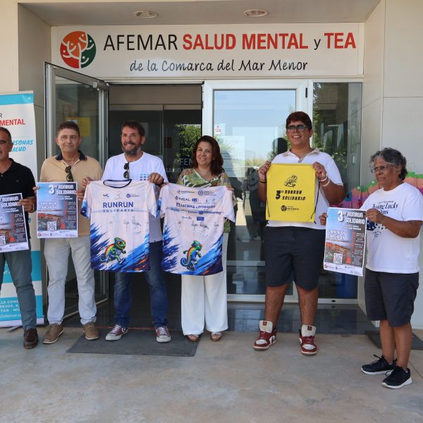 AFEMAR presenta la tercera RunRún Solidaria, que se celebrará el 19 de septiembre en San Pedro del Pinatar  