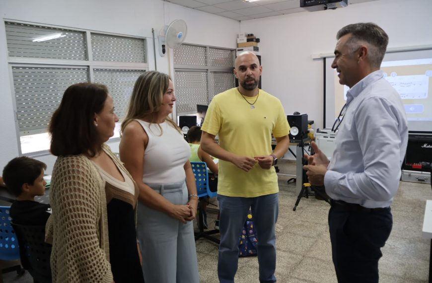 El Ayuntamiento impulsa la Escuela de Música con un aumento de la subvención y el proyecto de mejora de sus instalaciones