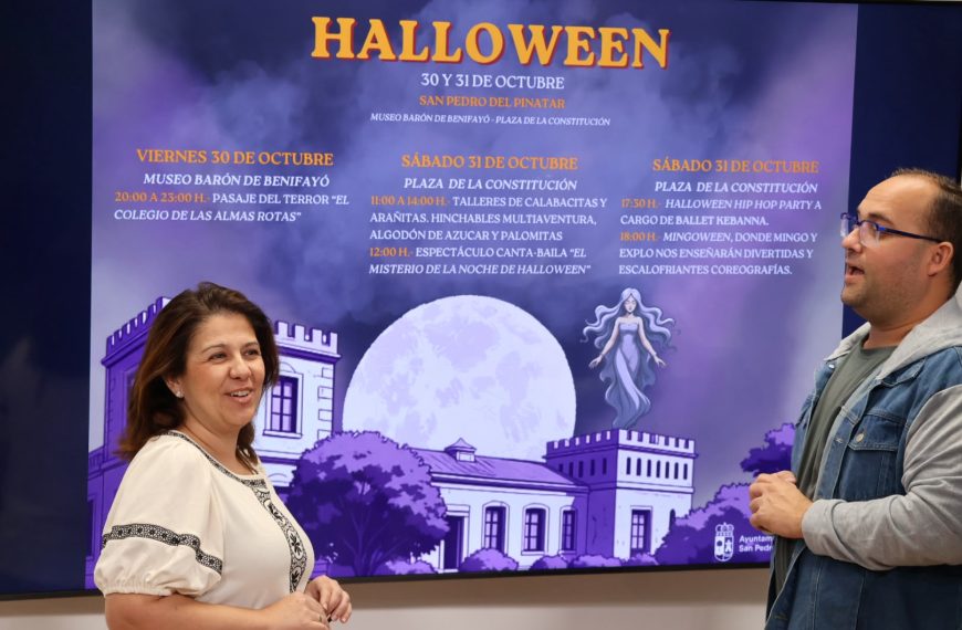 Un pasaje del terror, talleres y baile para celebrar Halloween en San Pedro del Pinatar 